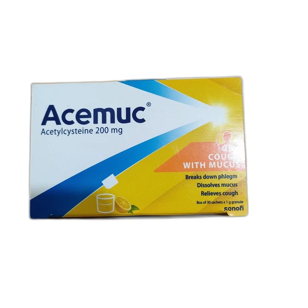 Acemuc 200 mg - Reachvong Pharmacy