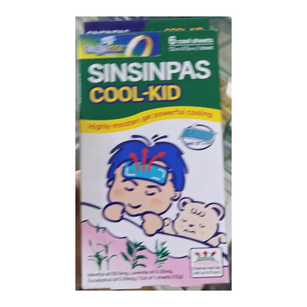 Sinsinpas Cool-Kid 12 cm x 5 cm sheet - Morhachun Pharmacies