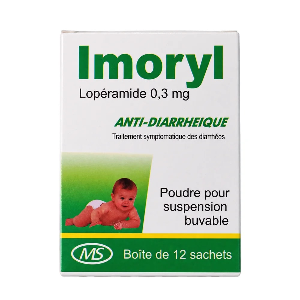 Imoryl Loperamide hydrochloride 0.3 mg per sachet; powder for oral suspension - Reachiny Pharmacy