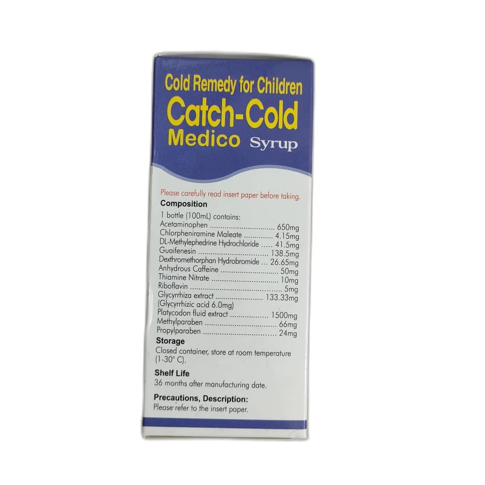 Catch-Cold Medico 100 ml - PHARMACIE MONGKUL