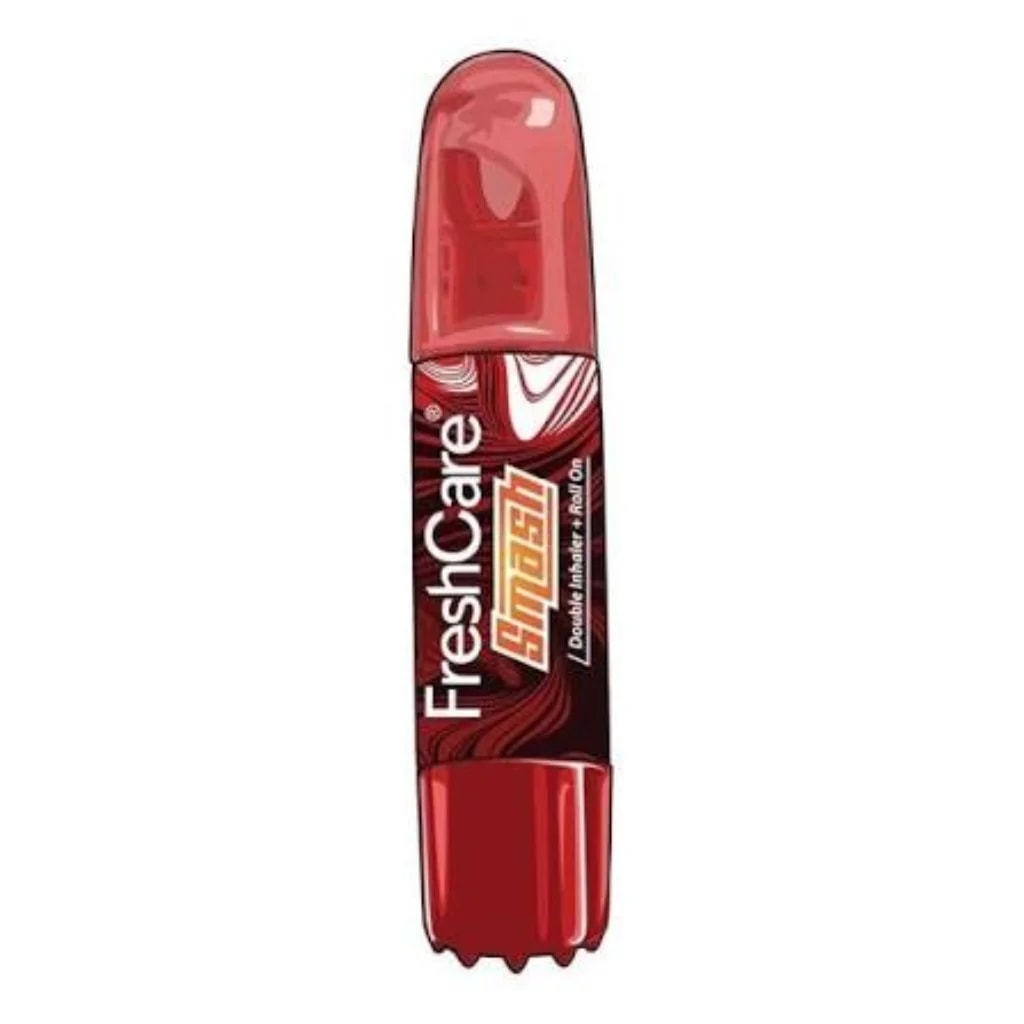 FreshCare Smash Strong Double Inhaler: Menthol 60% | Roll-On: Menthol 40%, Camphor 5% - PHARMACIE LA BELLE PHARMA