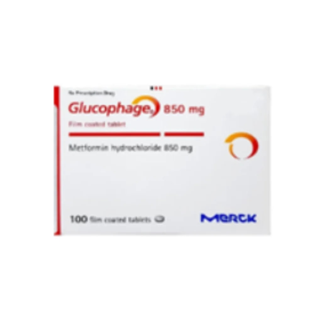 Glucophage 850mg (Metformin) 850mg - Phnom Penh Care Pharmacy 2ND Floor / Under CENTRAL HOSPITAL