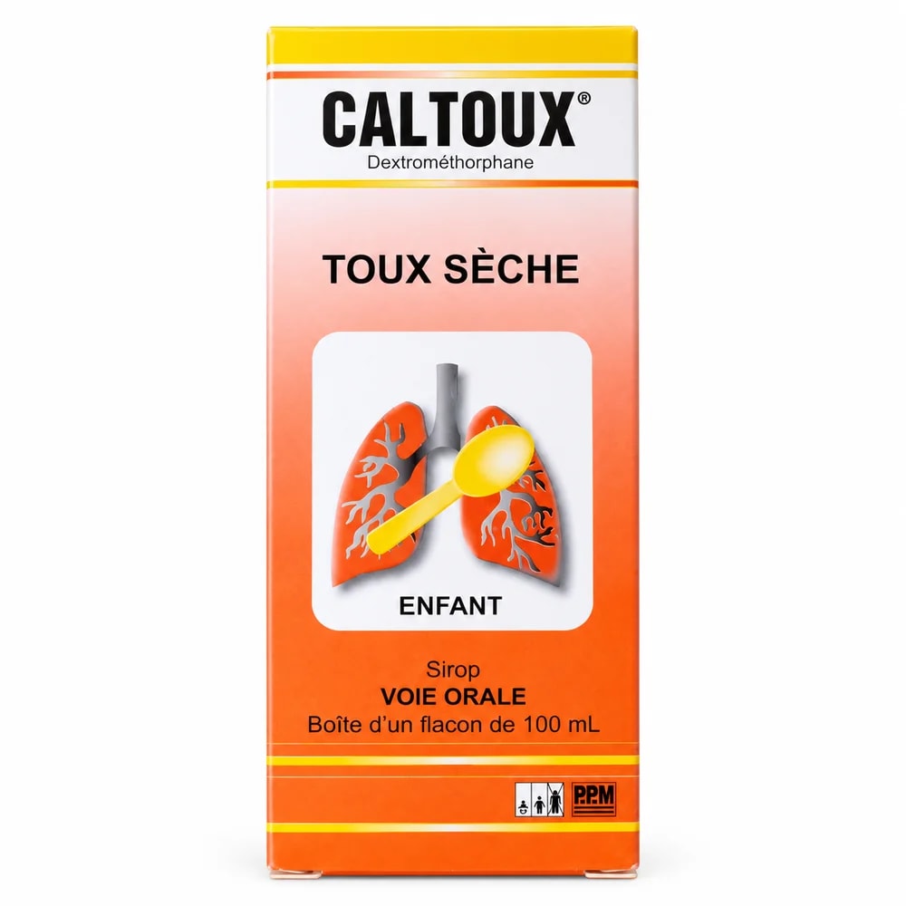 Caltoux Dextromethorphan hydrobromide 5 mg per 5 mL - Reachiny Pharmacy
