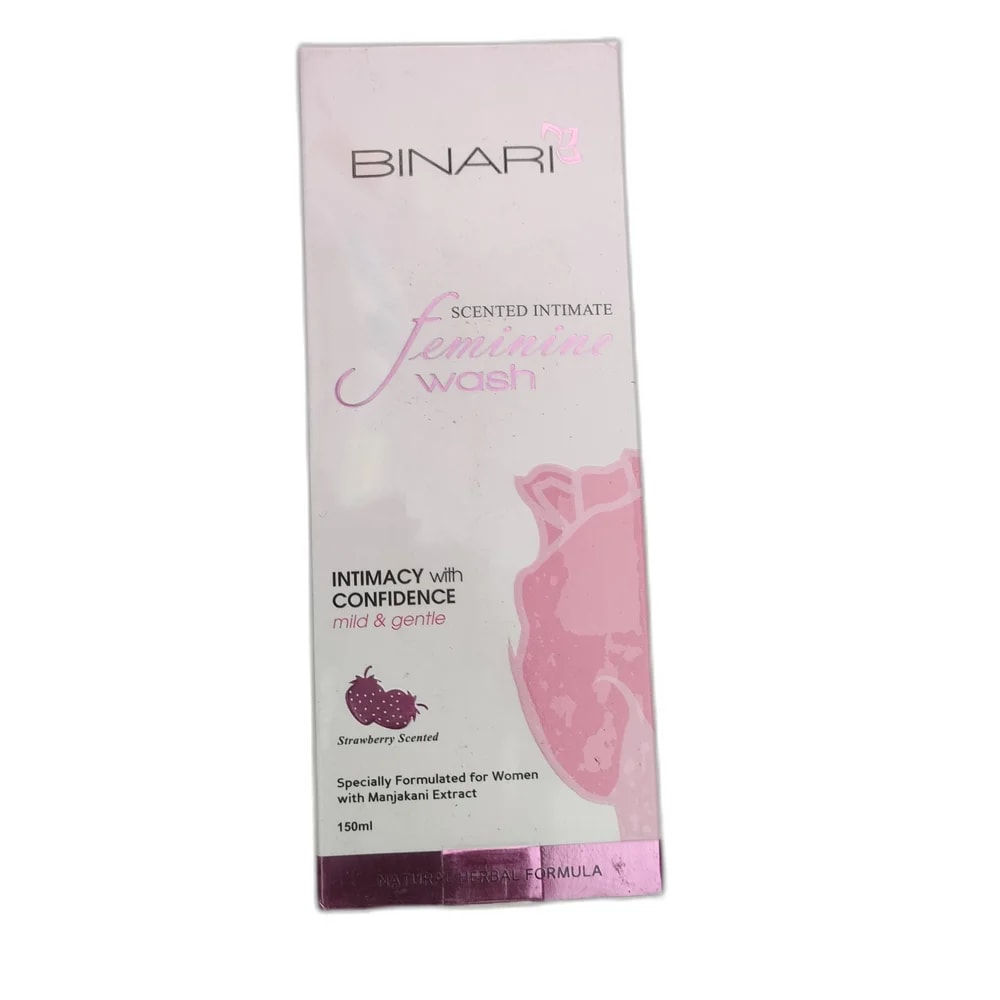 Binari Scented Intimate Feminine Wash 150 mL - Depot De Pharmacie "A" Kim Houy