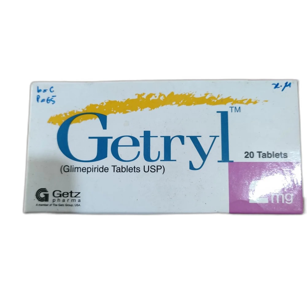 Getryl 2 mg - Reachvong Pharmacy