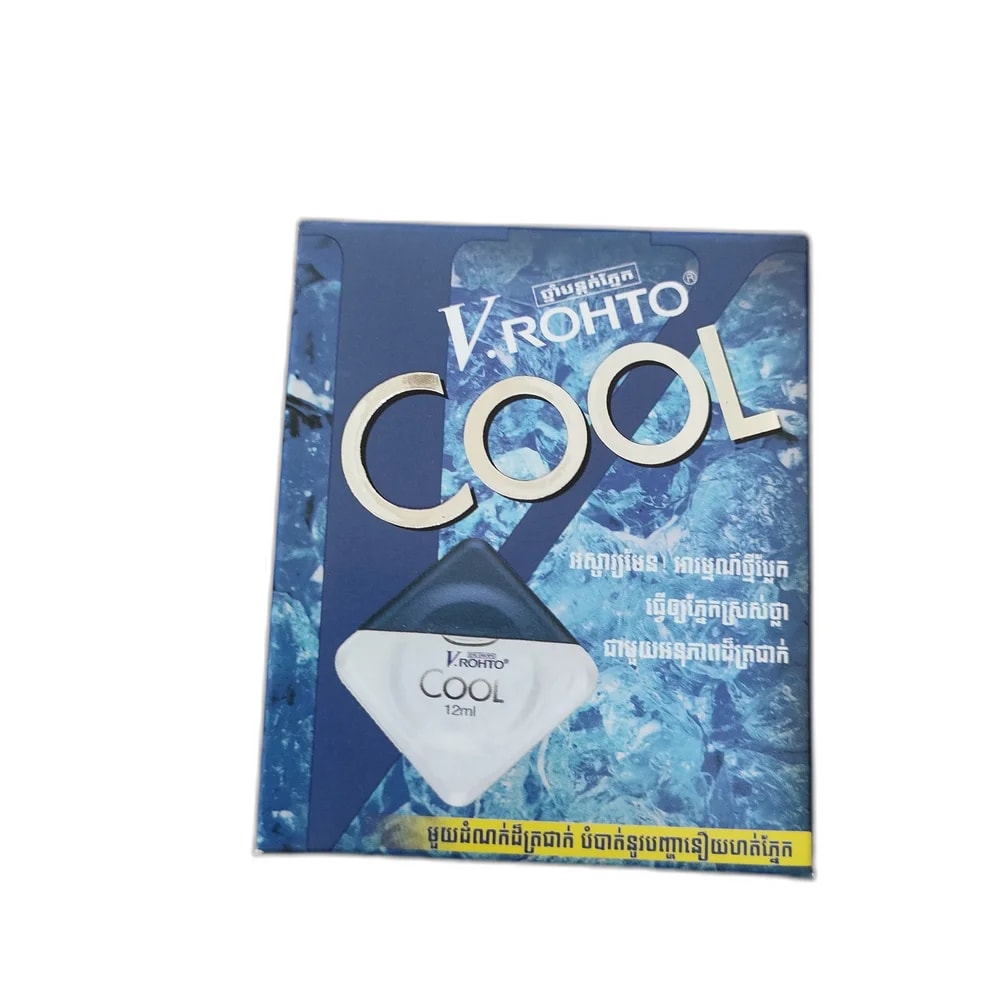 V.Rohto Cool 12 mL - SUKHA PHARMACY