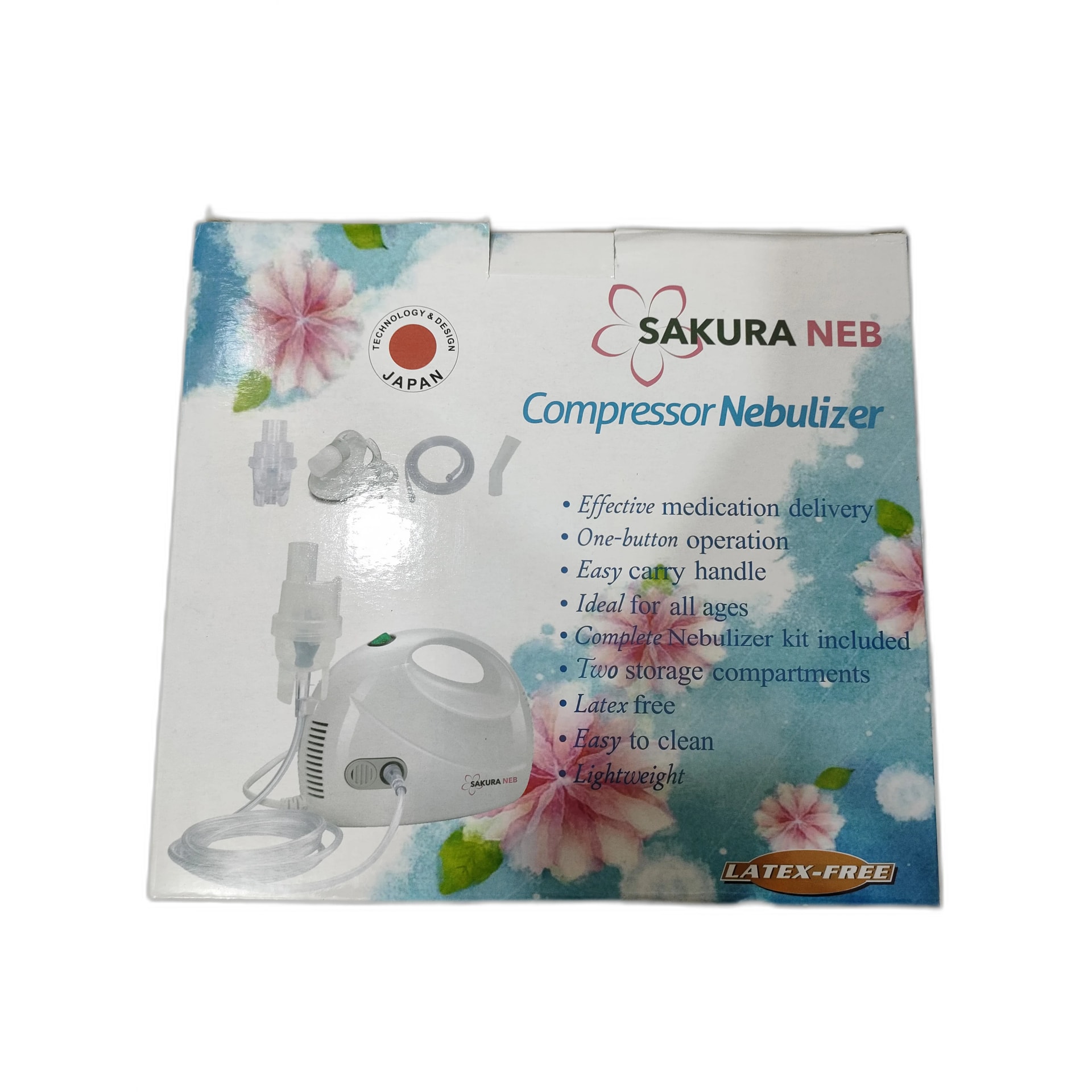 Sakura Neb Compressor Nebulizer - PONLEU DOUNG DARA PHARMACY