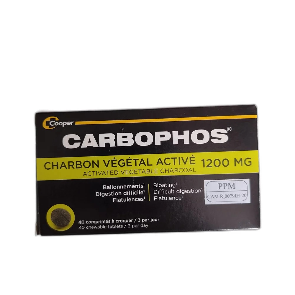 Carbophos 1200 mg - PHARMACIE RATANAK