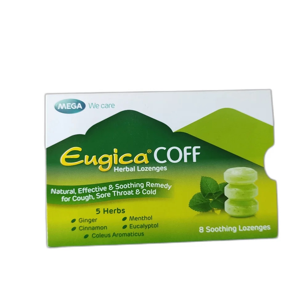 Eugica COFF Herbal Lozenges 20 g - SUKHA PHARMACY