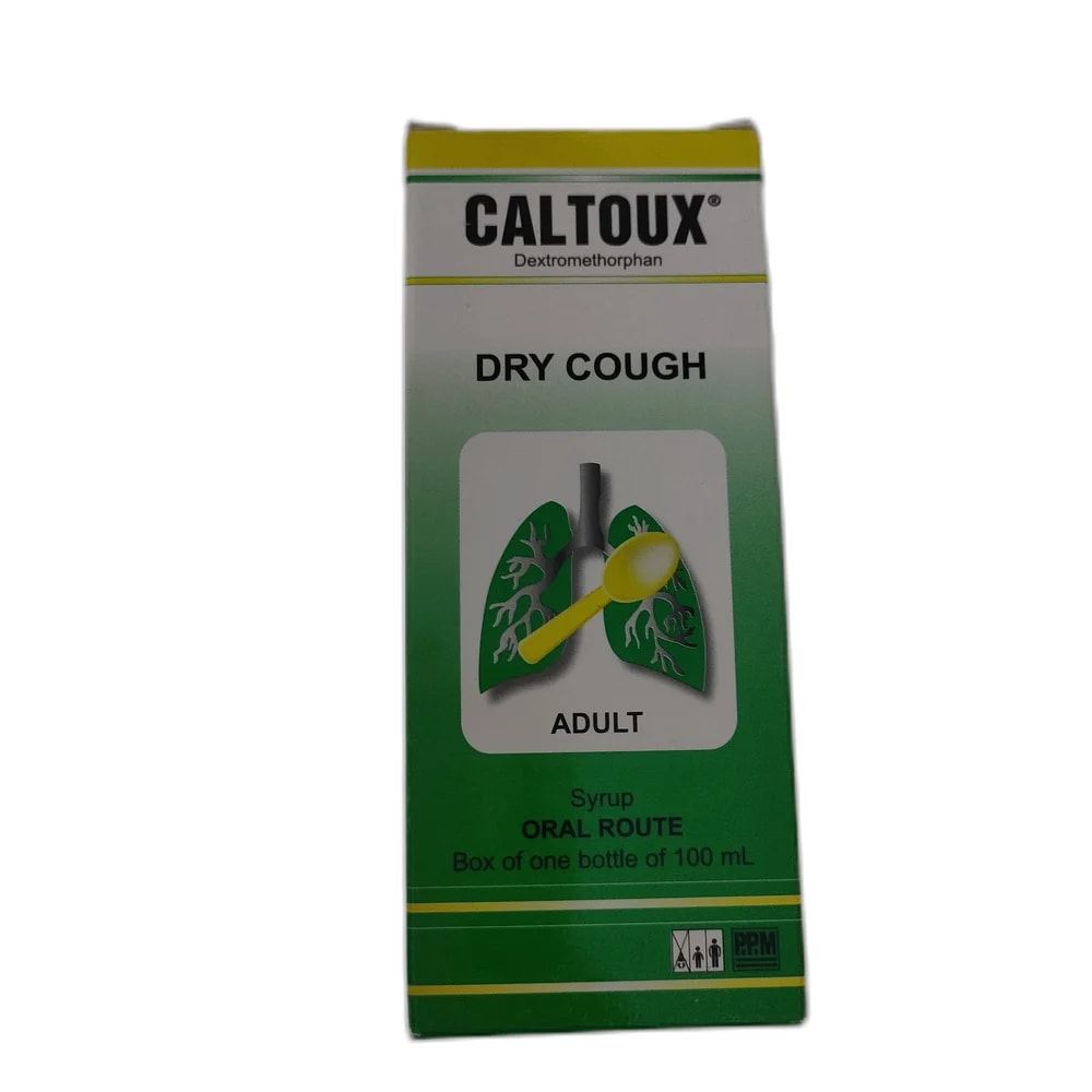 Caltoux 6.65 mg Dextromethorphan hydrobromide per 5 ml - PHARMACIE PORNLEU PICH