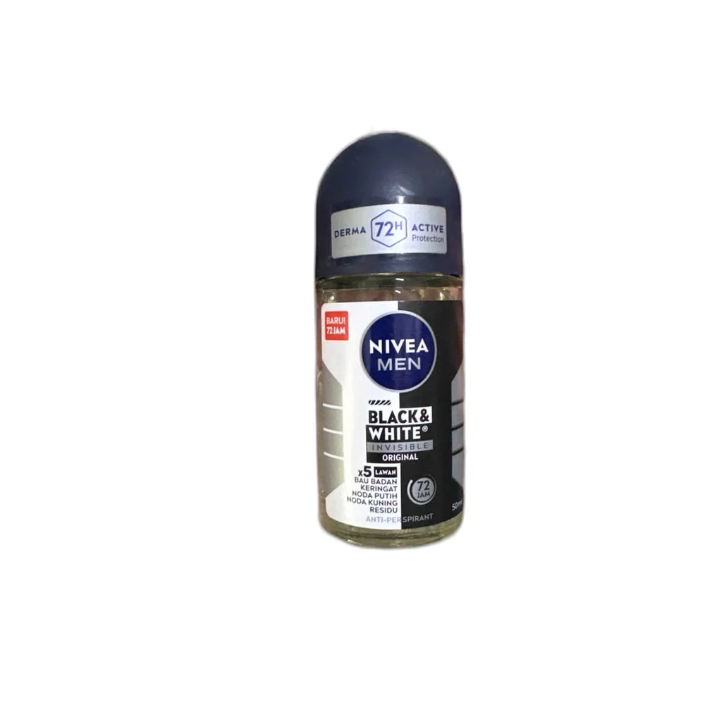 Nivea Men Black & White Invisible Original roll-on, 50 mL - Kim Yi