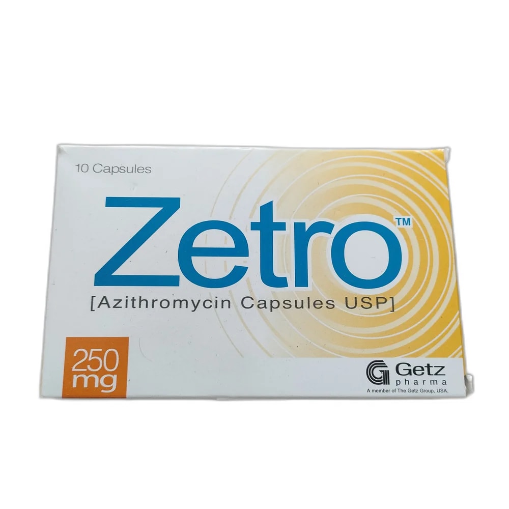 Zetro 250 mg Capsule 250 mg - SUKHA PHARMACY