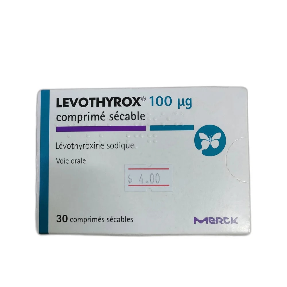 Levothyrox 100 micrograms - Depot de Pharmacie B Rotha