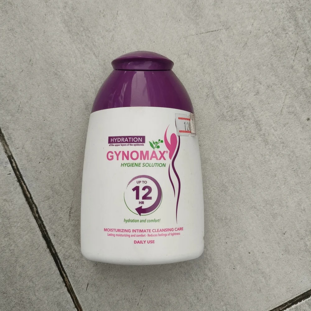 Gynomax Hygiene Solution Apply a small amount, then rinse thoroughly with water. - Depot De Pharmacie "A" Kim Houy