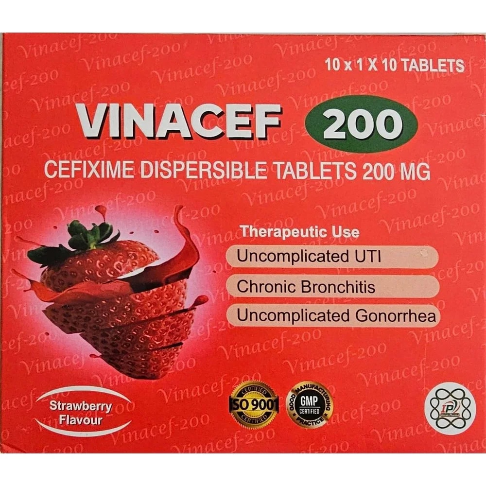 Vinacef 200 mg - TRAM NEAK PHARMCY
