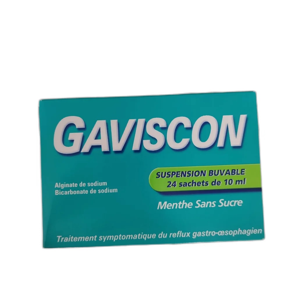 Gaviscon 500 mg / 267 mg per 10 mL sachet - PHARMACIE RATANAK