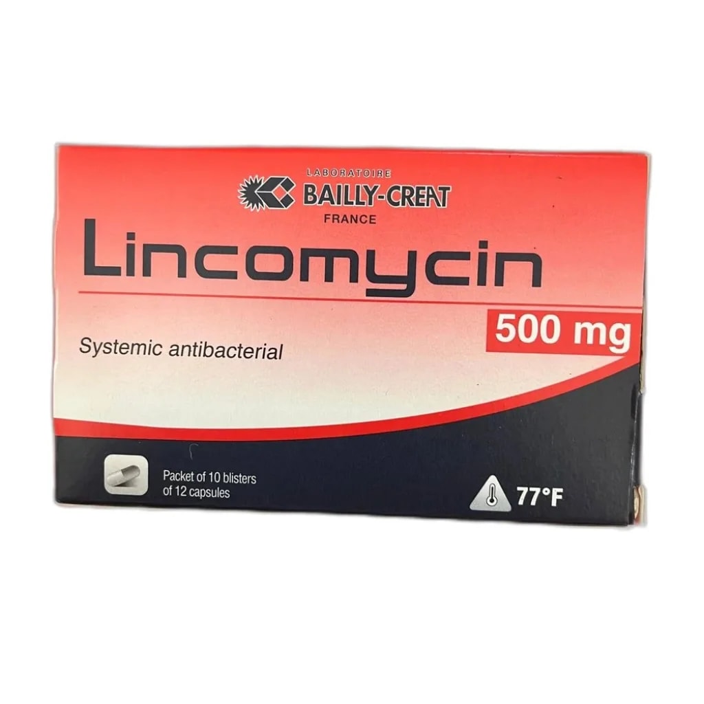 Lincomycine Lincomycin 500 mg per capsule - Pharmarcy Tareach