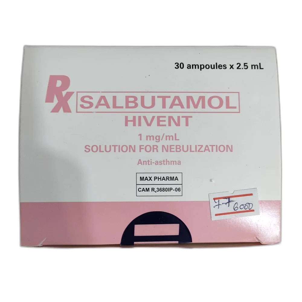 Salbutamol Hivent 1 mg/mL - PHARMACIE MONGKUL