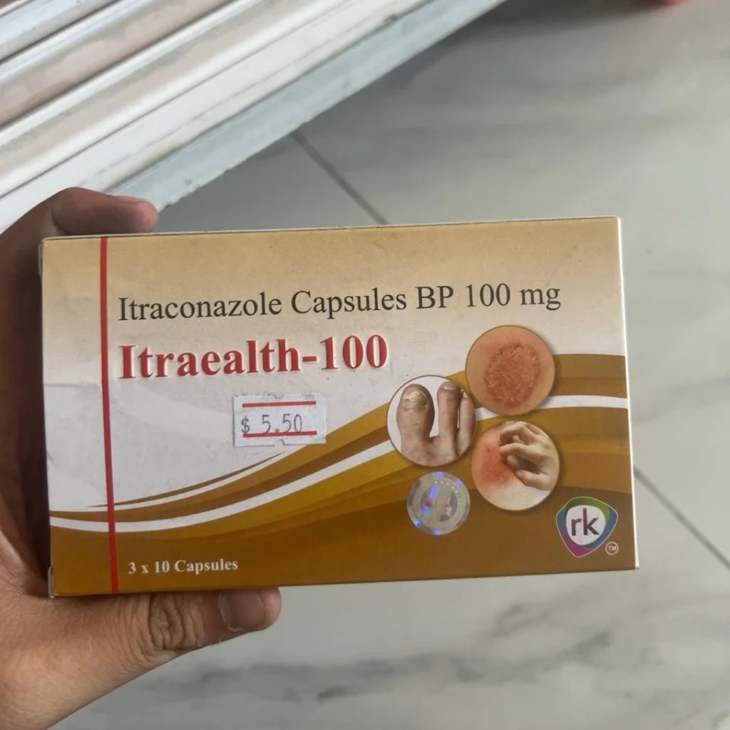 Itrahealth-100 Itraconazole 100 mg - SETHIKA CARE Pharmacy