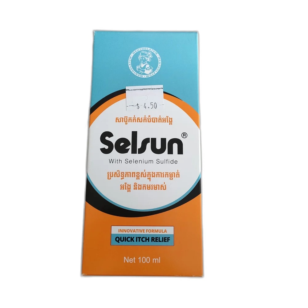 Selsun Shampoo with Selenium Sulfide 100 ml 100 mL - SUKHA PHARMACY