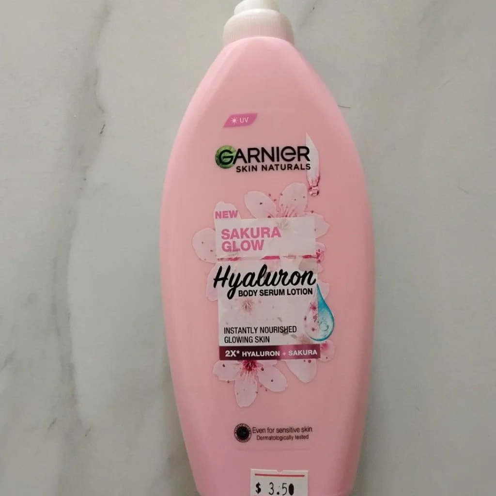 Garnier Skin Naturals Sakura Glow Hyaluron Body Serum Lotion Not available - SETHIKA CARE Pharmacy