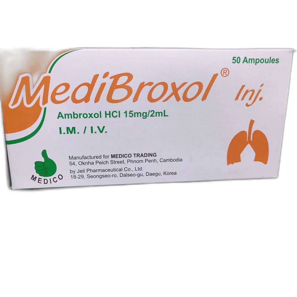 MediBroxol 15 mg / 2 ml - PHARMACIE PORNLEU PICH