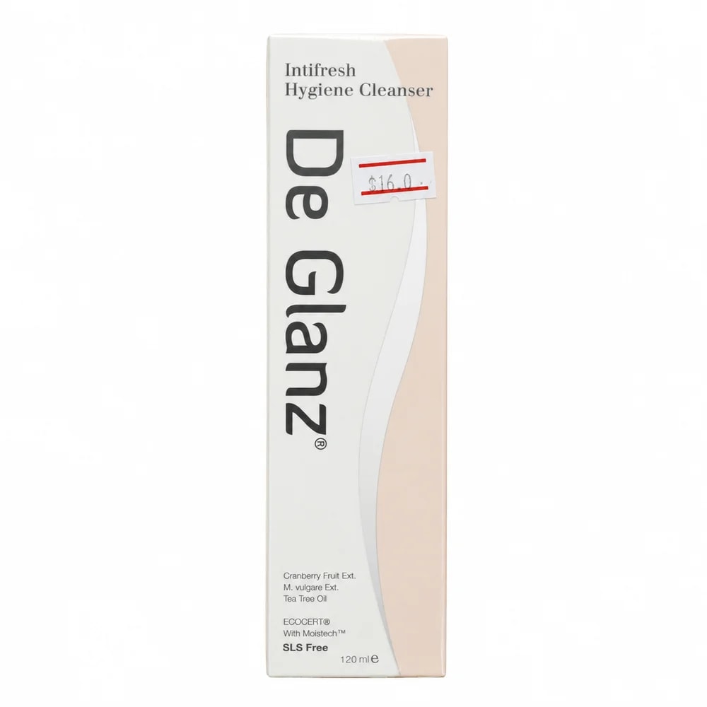 De Glanz Intifresh Hygiene Cleanser 120 mL - Pharmacy Krech hong
