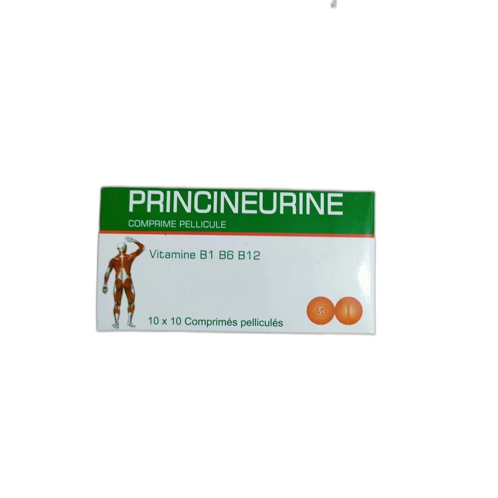Princineurine B1 125 mg / B6 125 mg / B12 500 mcg - PHARMACIE MONGKUL