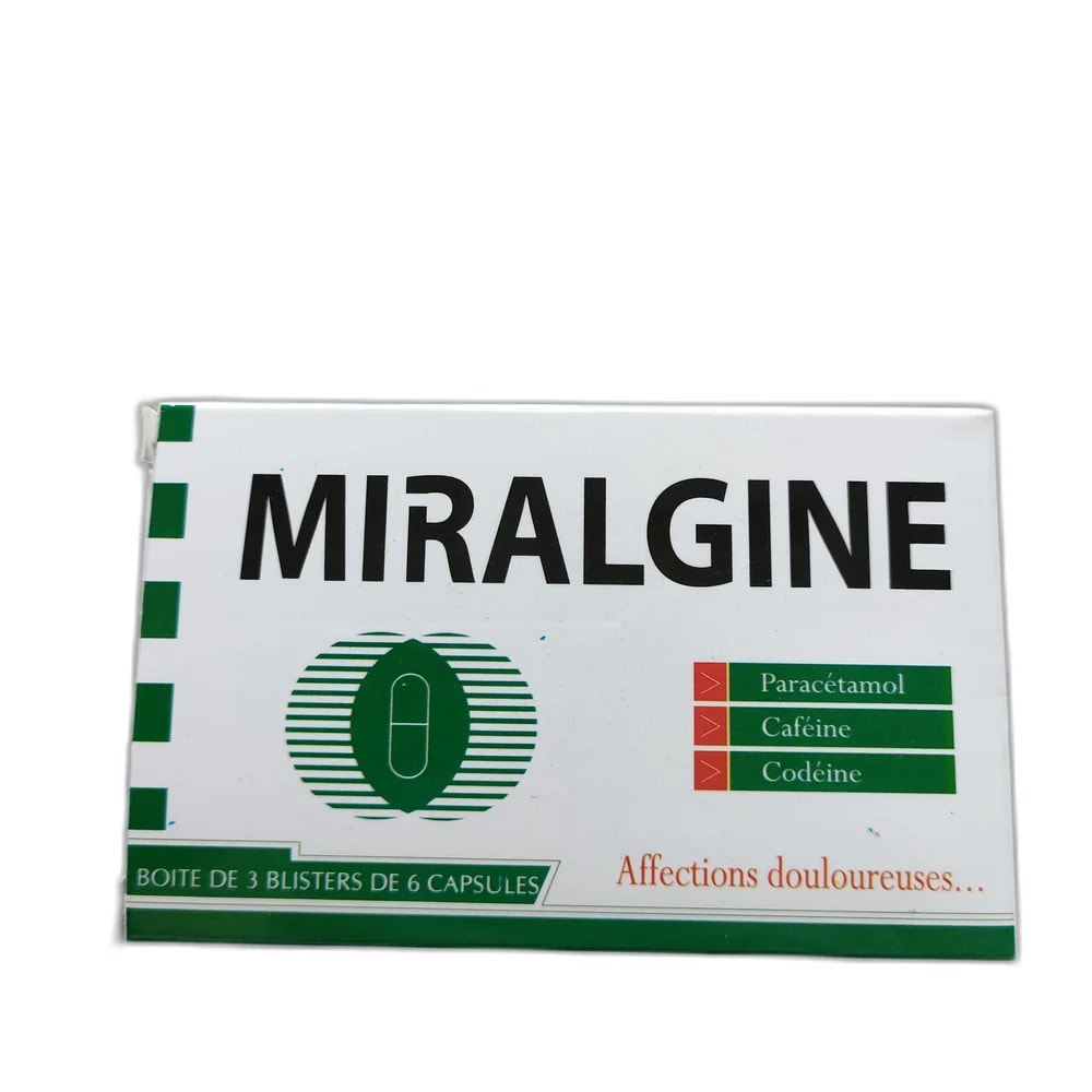 Miralgine 400 mg / 62.5 mg / 20 mg - SUKHA PHARMACY