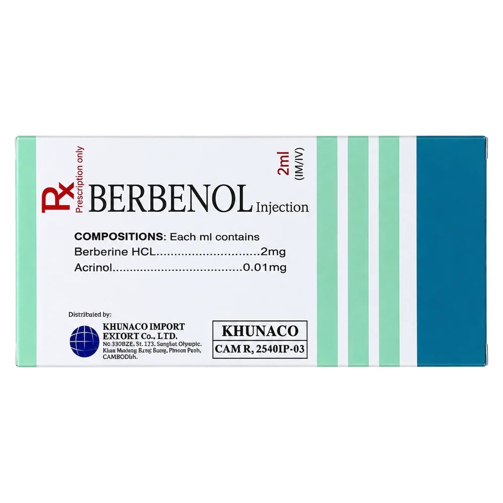 Berbenol 2 mg / 0.01 mg per mL - PHARMCY ARUN REAS