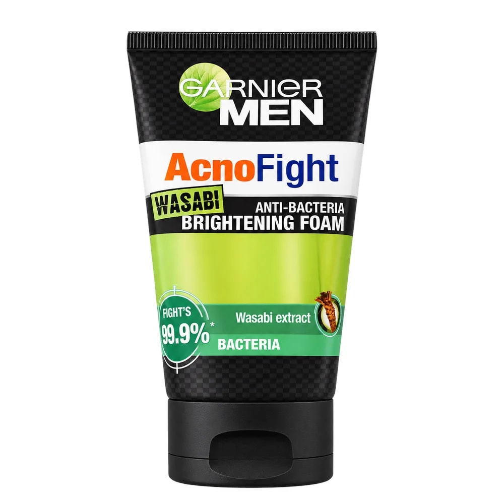 Garnier Men AcnoFight Wasabi Anti-Bacteria Brightening Foam - Pharmacy Krech hong
