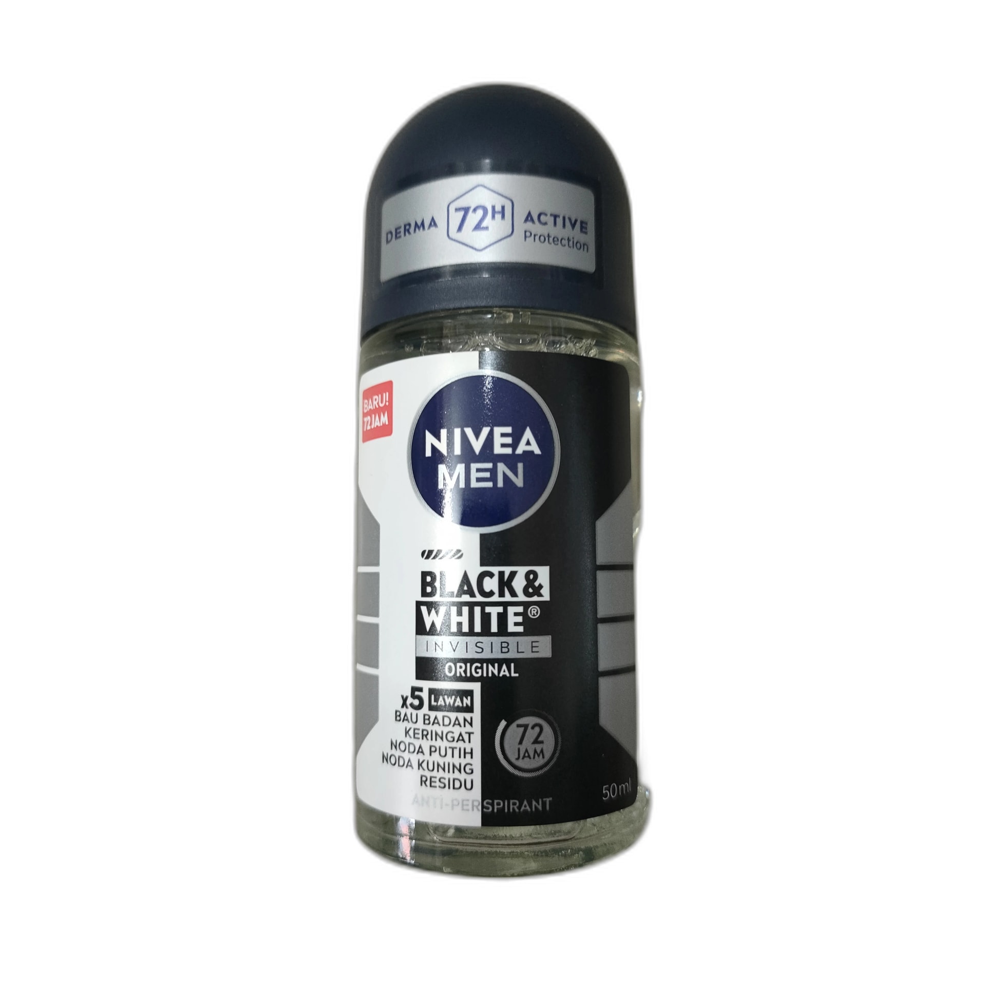 Nivea Men Black & White Invisible 50 ml - PONLEU DOUNG DARA PHARMACY