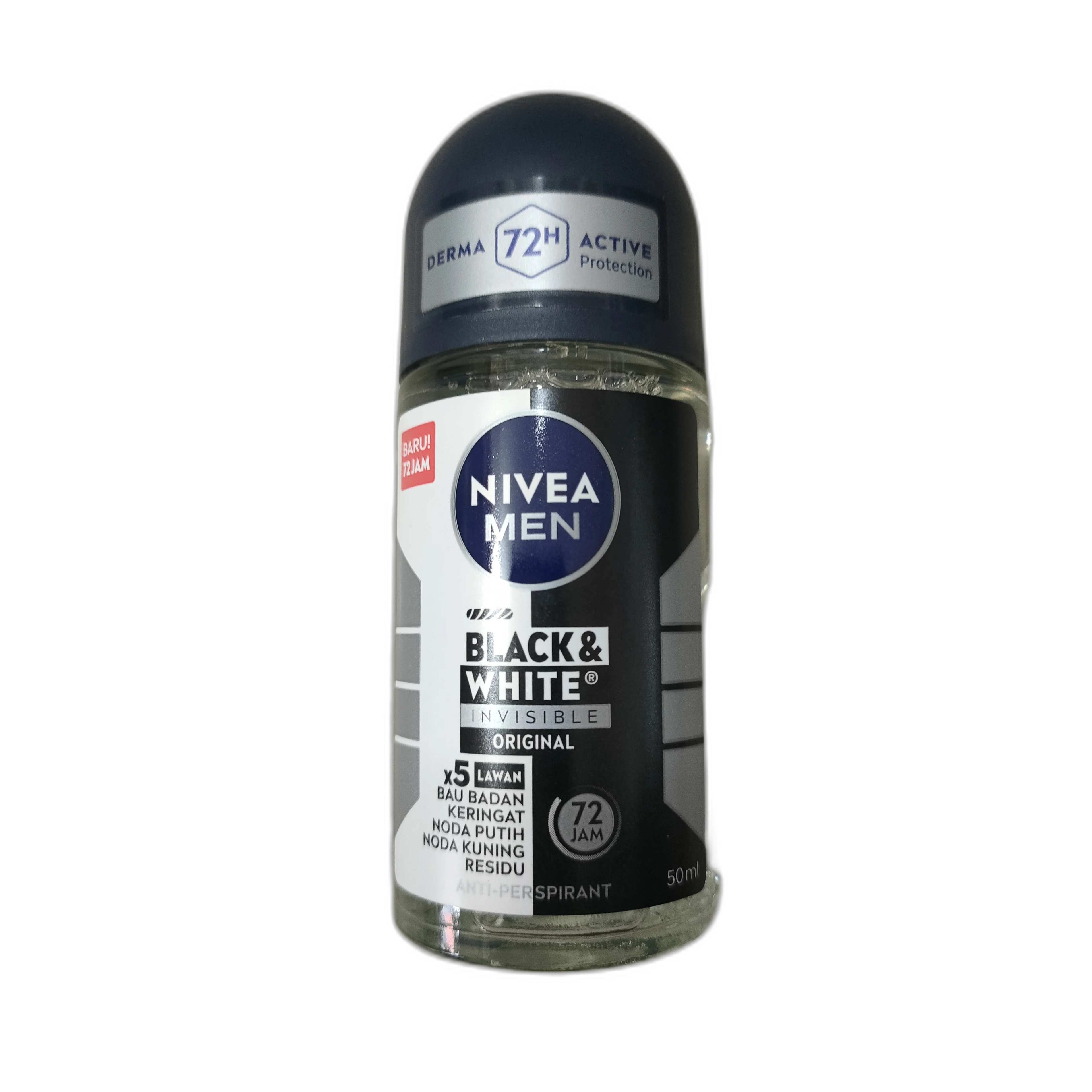 Nivea Men Black & White Invisible 50 ml - PONLEU DOUNG DARA PHARMACY