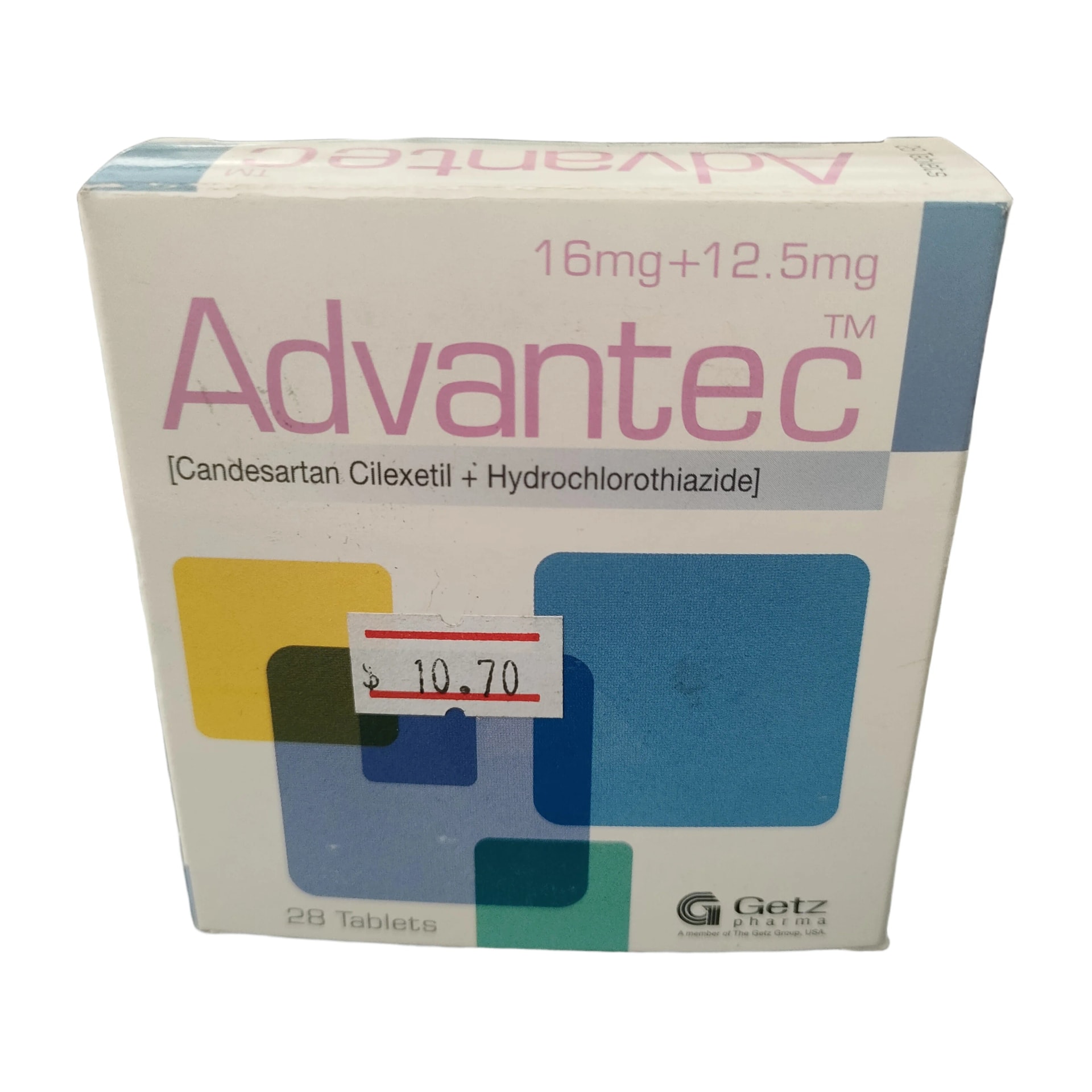 Advantec 16 mg + 12.5 mg - PHARMACY PONLEU AOSOT