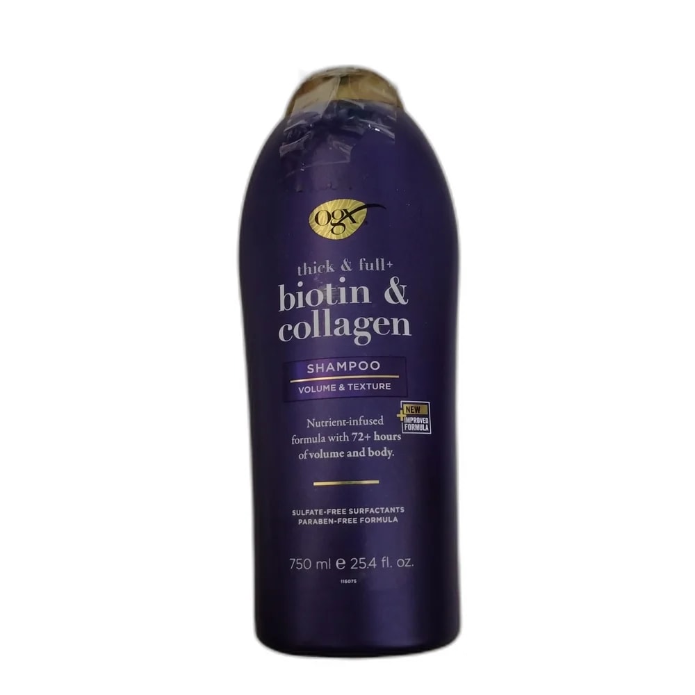 OGX Thick & Full Biotin & Collagen Volume & Texture Shampoo 750 ml (25.4 fl oz) - DHOU CARE PHARMACY