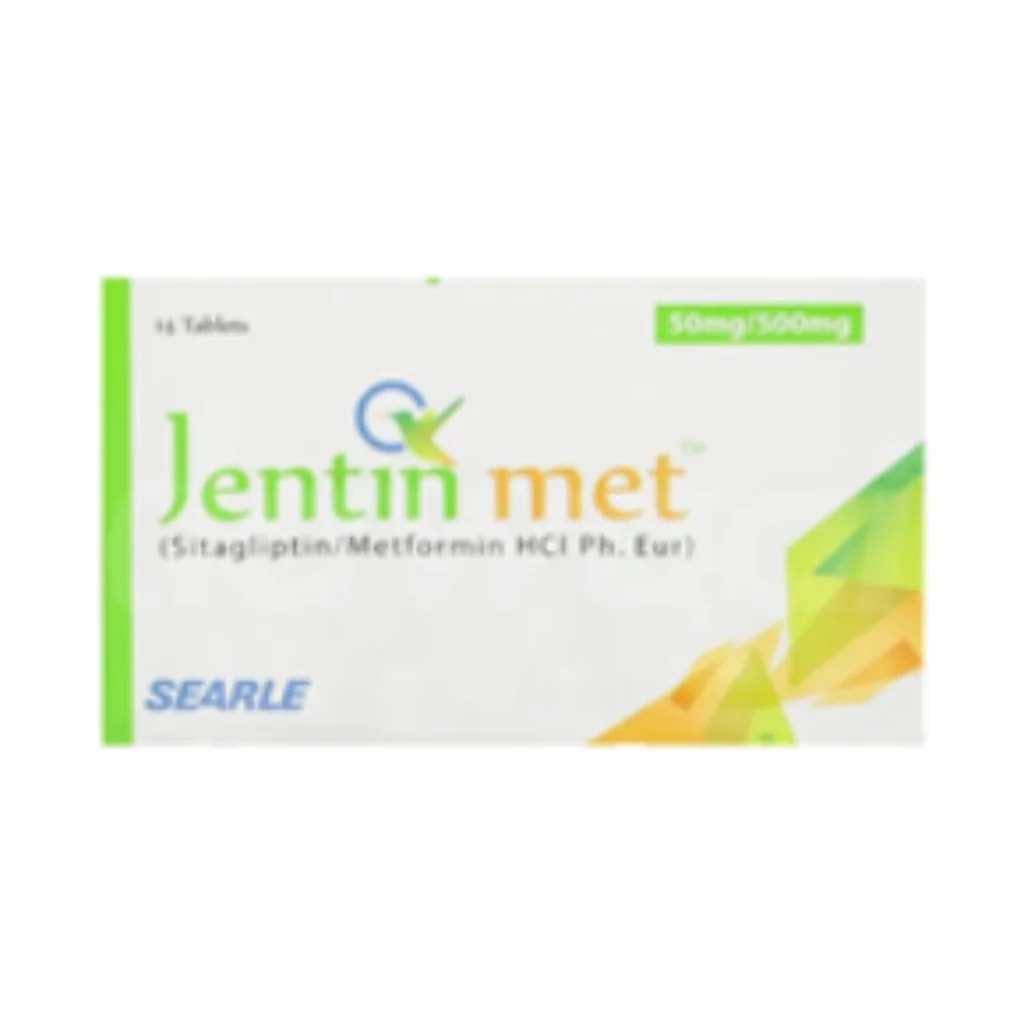 Jentin Met 50mg/500mg (Sitagliptin/Metformin) 50mg/500mg - Phnom Penh Care Pharmacy 2ND Floor / Under CENTRAL HOSPITAL