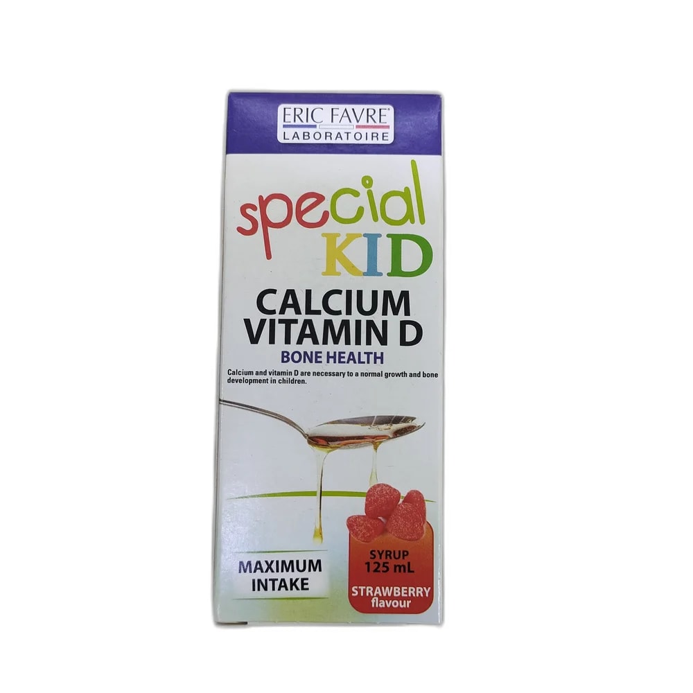 Special Kid Calcium Vitamine D Calcium 120 mg per 10 mL - Depot de Pharmacie B Rotha