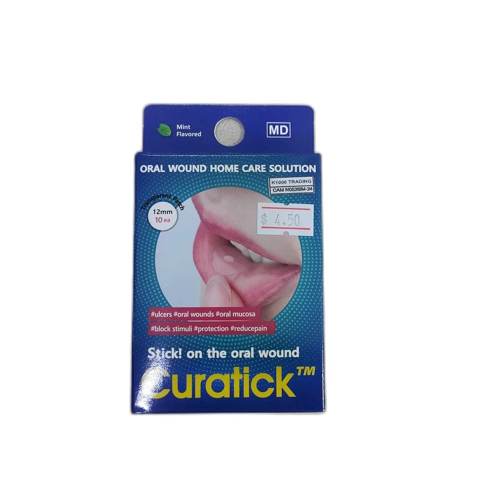 Curatick 12 mm transparent patch - Depot de Pharmacie B Rotha