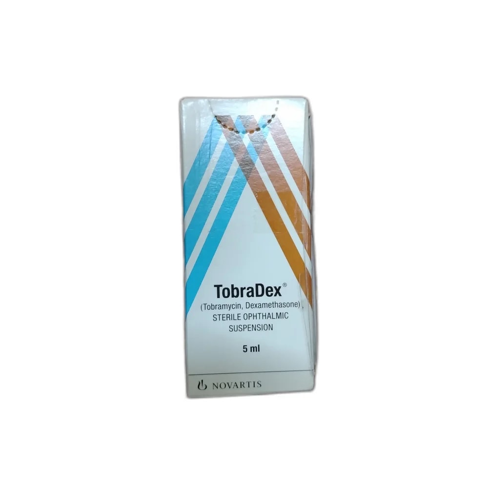 TobraDex Tobramycin 3 mg / Dexamethasone 1 mg per ml, 5 ml - PHARMA ASSIST PHARMACY