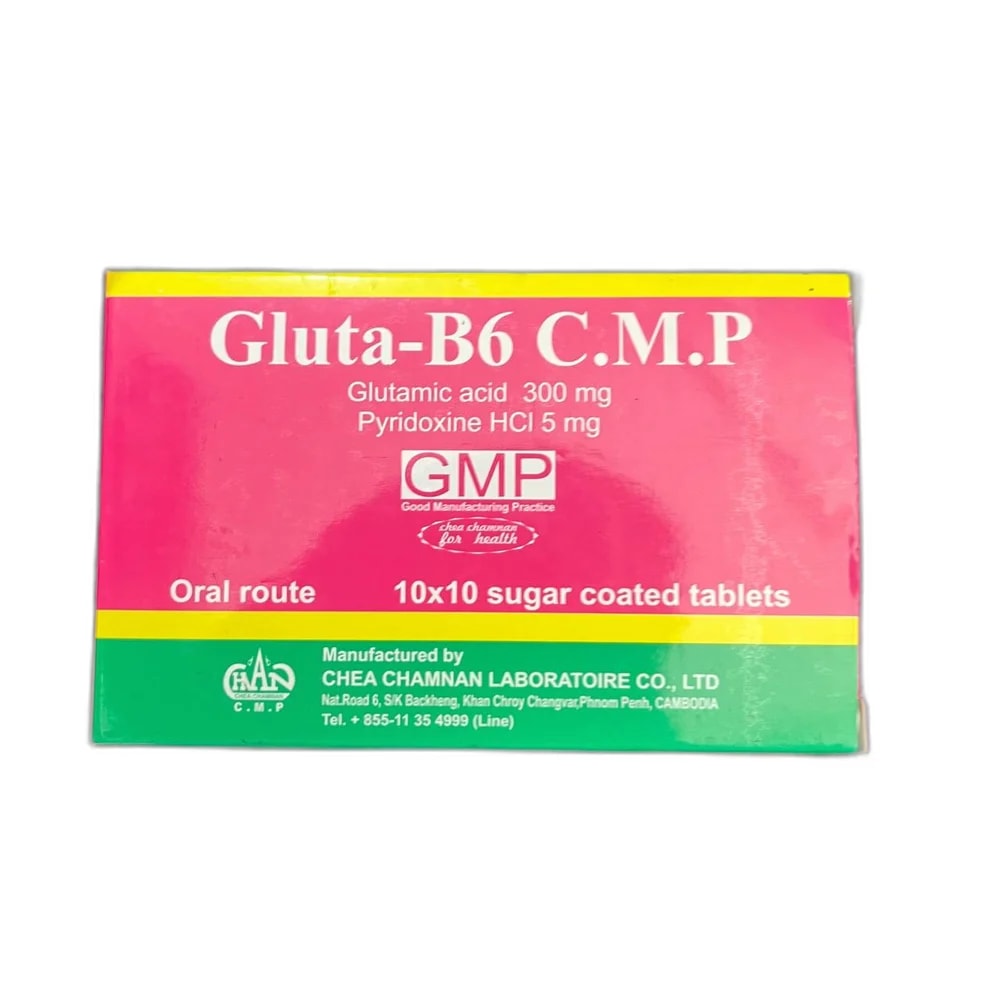 Gluta-B6 C.M.P 300 mg / 5 mg - Pharmarcy Tareach