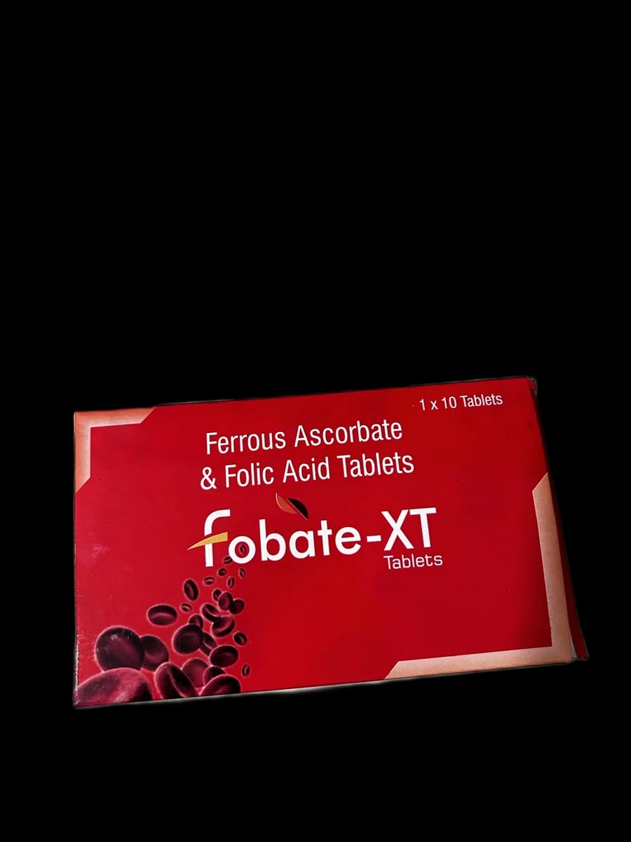 Fobate-XT Ferrous Ascorbate 100mg / Folic Acid 1.5mg - ឱសថស្ថានព្រះខ័នពេជ្រ