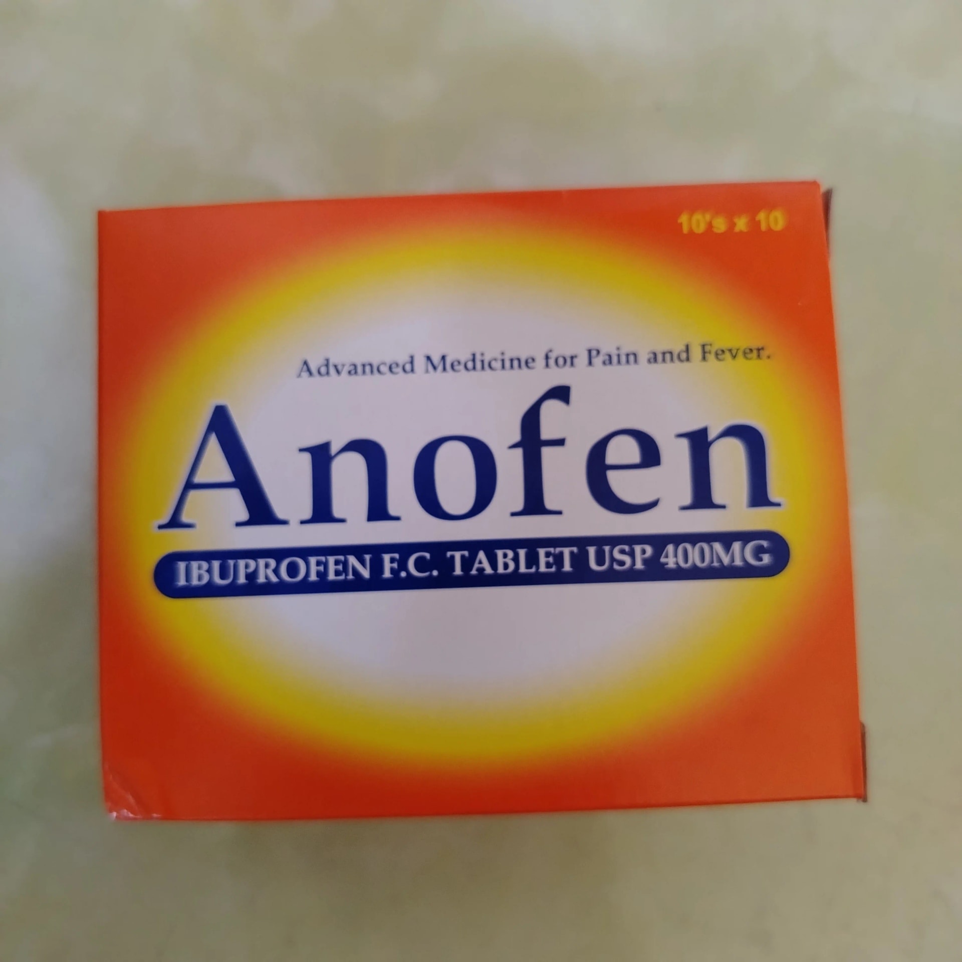 Anofen 400 mg - Phal Cham Rouen