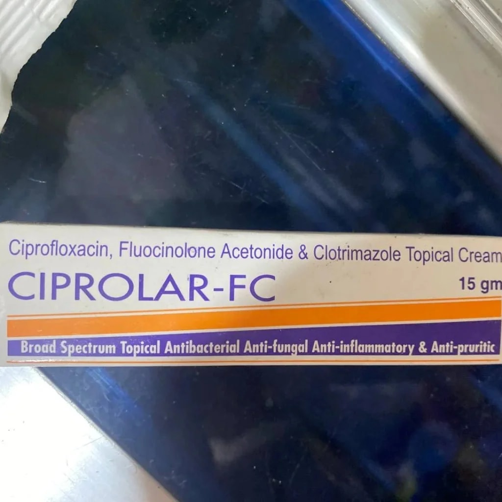 CIPROLAR-FC Cream 15g - MONGKUL SOKHAPHEAP PHARMACY