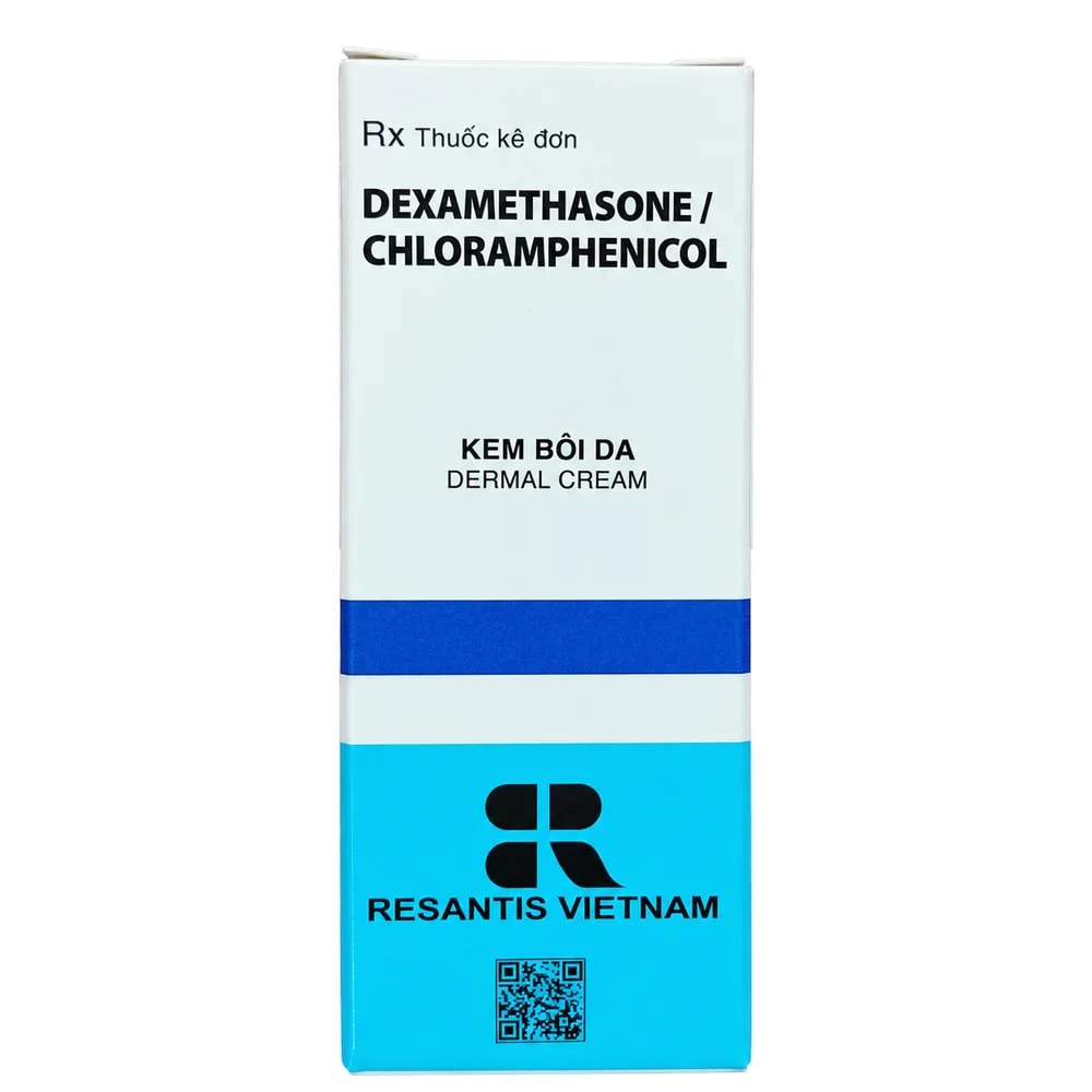 Resantis Dexamethasone / Chloramphenicol Dermal Cream 0.05% / 2% - Pharmacy Krech hong