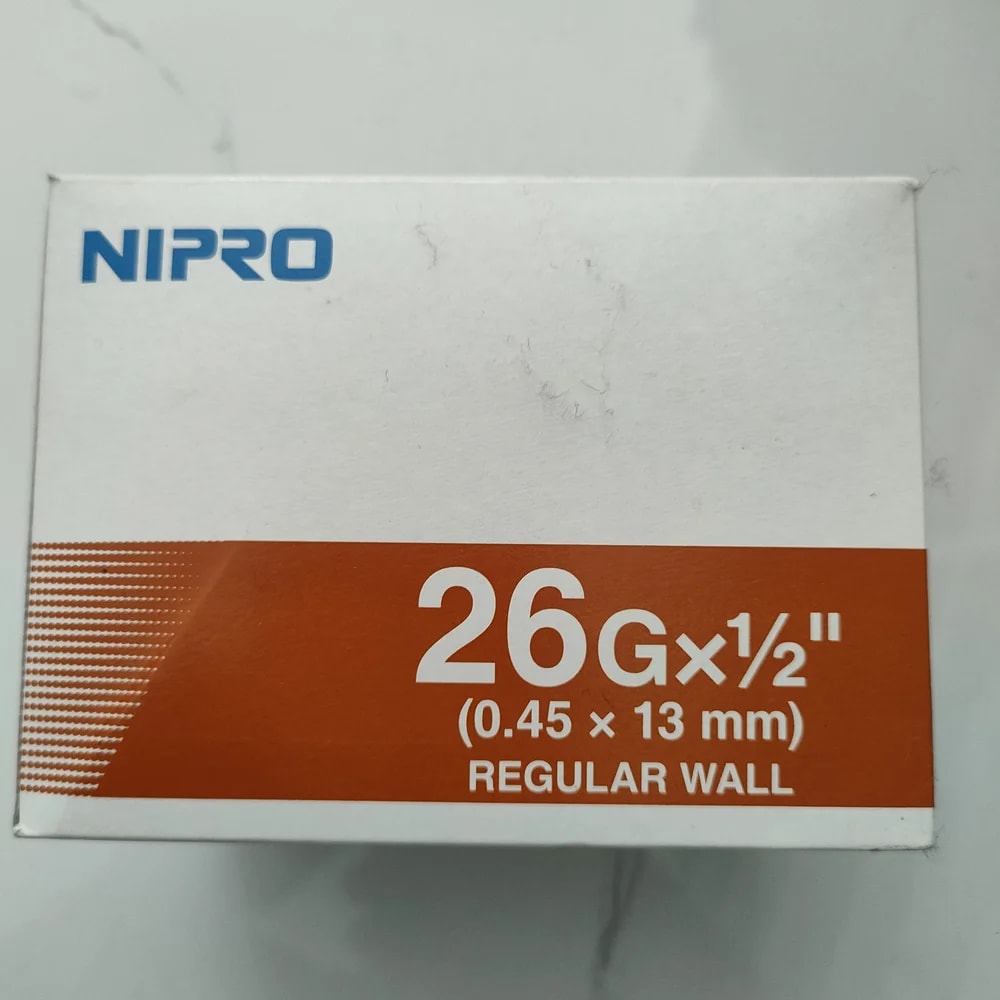 Nipro 26G x ½" (0.45 x 13 mm) - PHARMACY PONLEU AOSOT