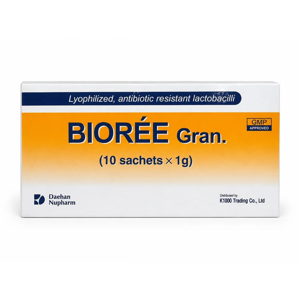 Biorée Gran. Lactobacillus acidophilus 75 mg per sachet - Kim Yi