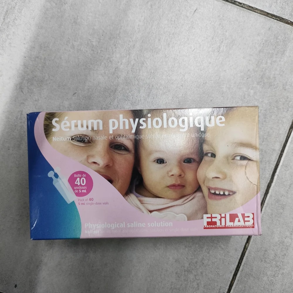 Sérum Physiologique Neitum 0.9% NaCl, 5 mL per vial - Depot De Pharmacie "A" Kim Houy