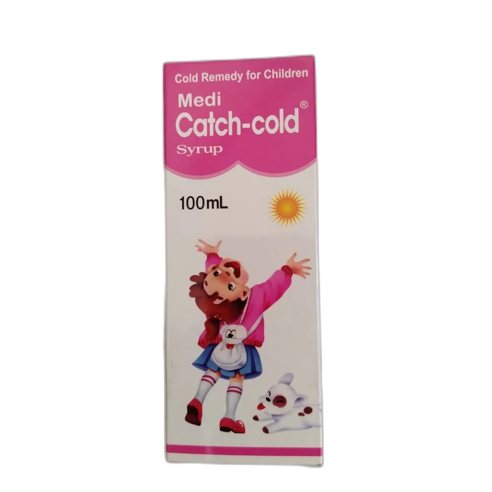 Medi Catch-cold 1000mg / 12.5mg / 75mg / 125mg per 100mL - Oudom Puthik Pharmacy