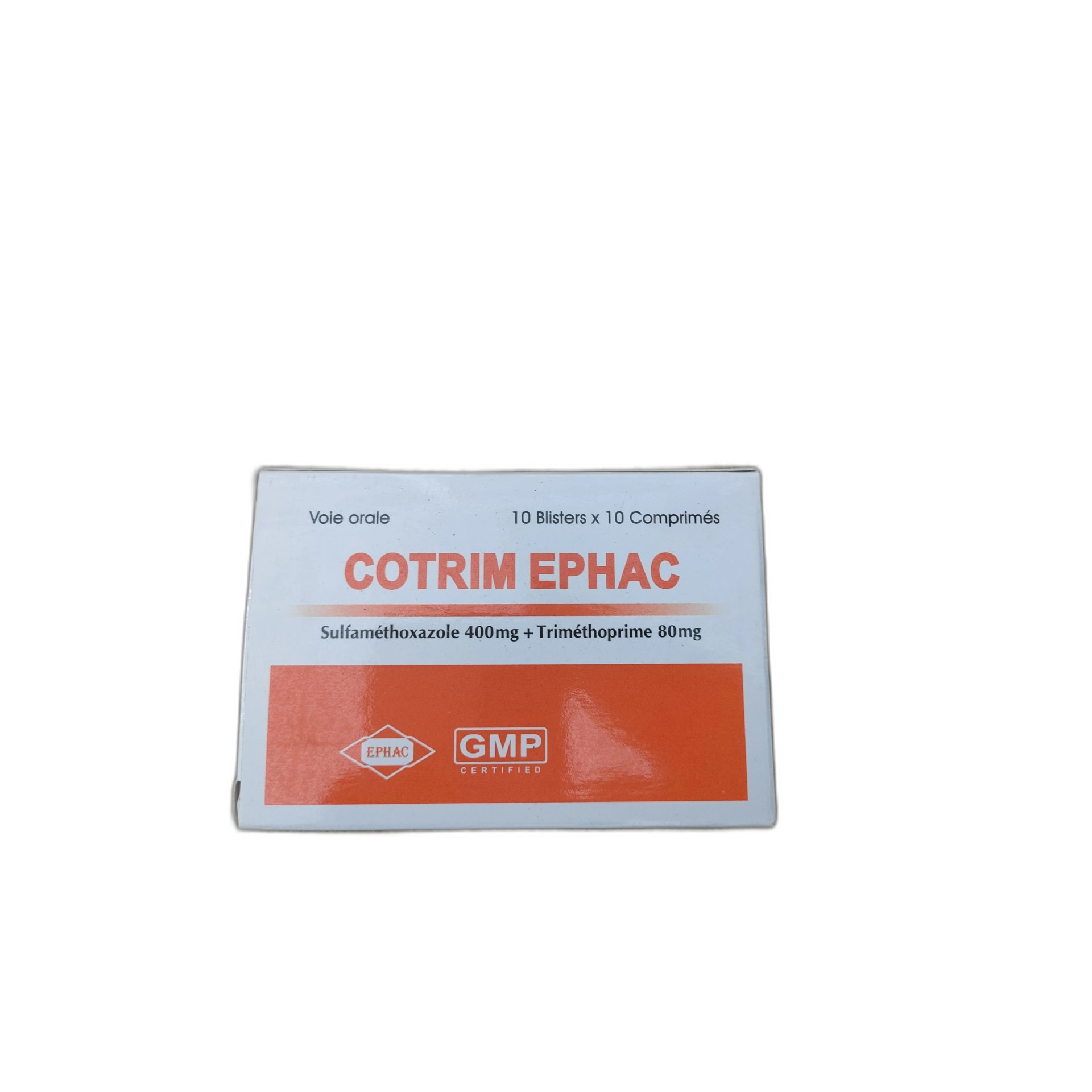 Cotrim Ephac Sulfamethoxazole 400mg Sulfamethoxazole 400 mg + Trimethoprim 80 mg - PHARMARCY DARA RAKSMEY KOK CHAMBOK