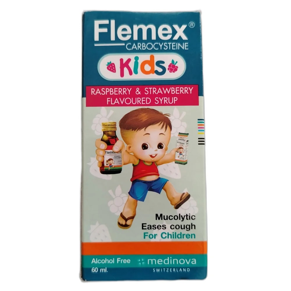 Flemex Kids 100mg per 5 mL - Oudom Puthik Pharmacy